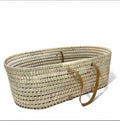 Panier couffin & matelas grand anses cuir