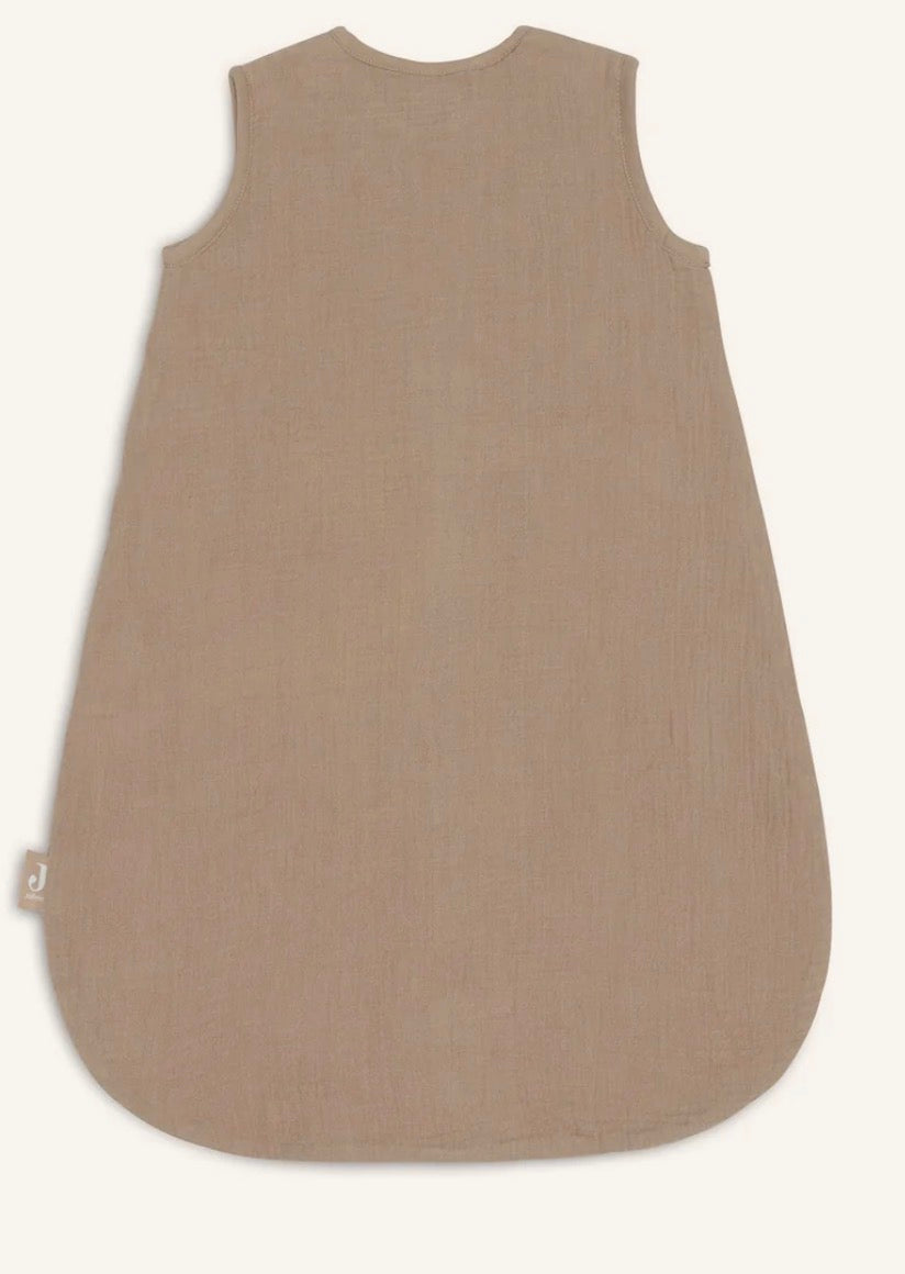 Gigoteuse naissance - gaze de coton 60cm - biscuit