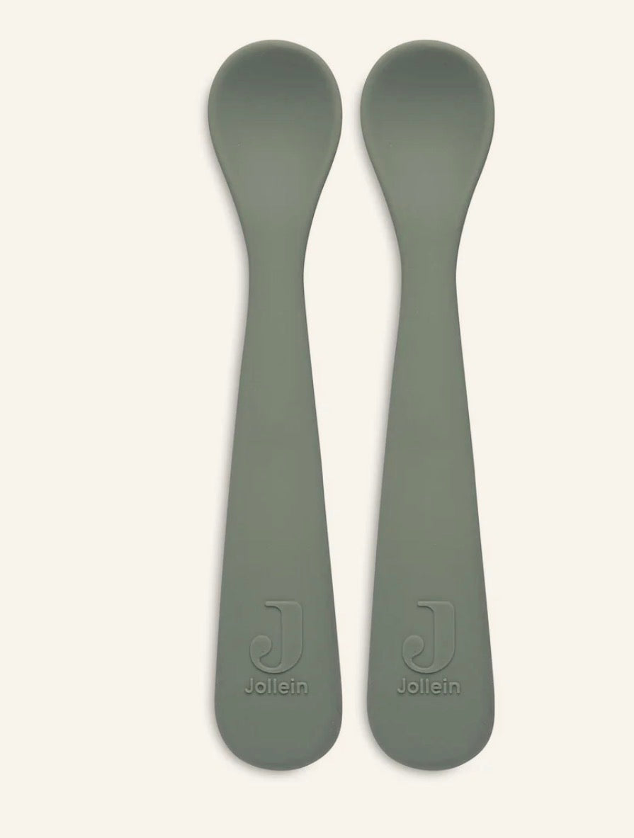 Cuillère souple silicone 2 unités