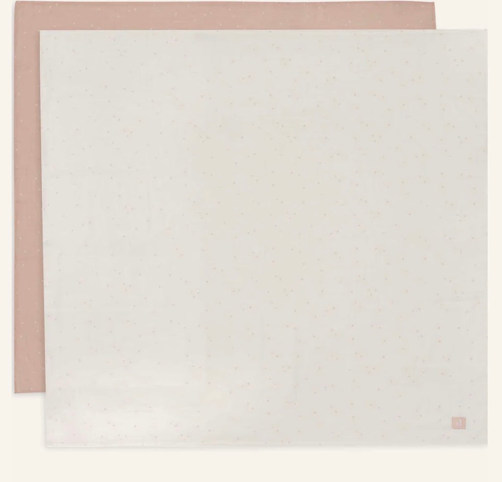Lange gaze de coton 115x115cm - Twinkling - 2 Unités