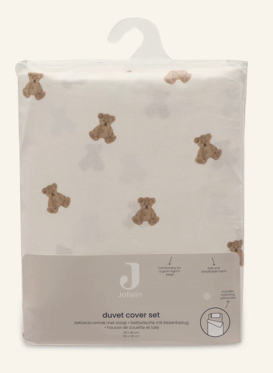 Housse de Couette et Taie - Mini Teddy Bear 120x150