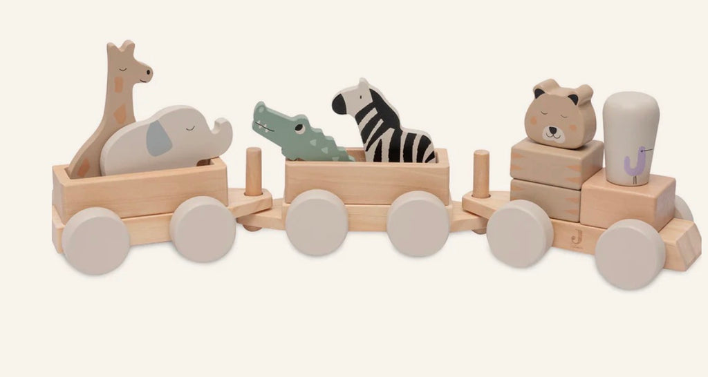 Jouet Train en Bois - Jungle Jambo