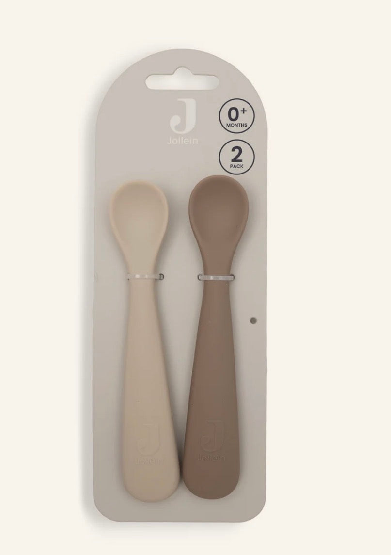 Cuillère soupe - silicone - 2 unités