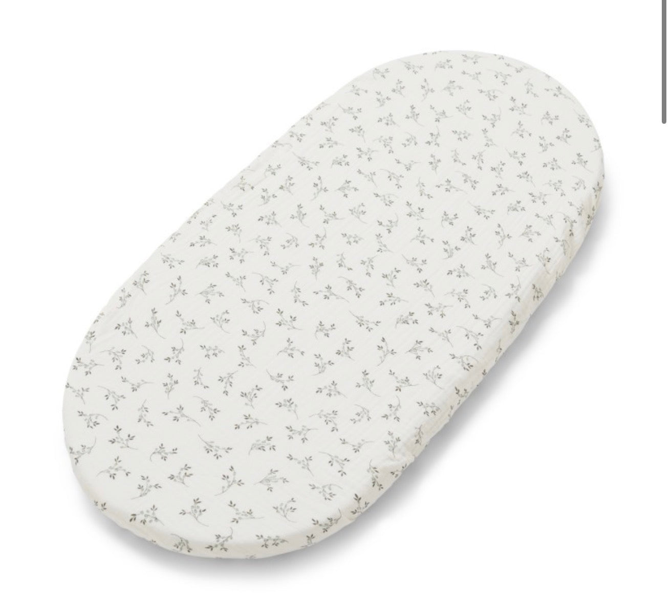 Draps housse pour couffin olive bloom