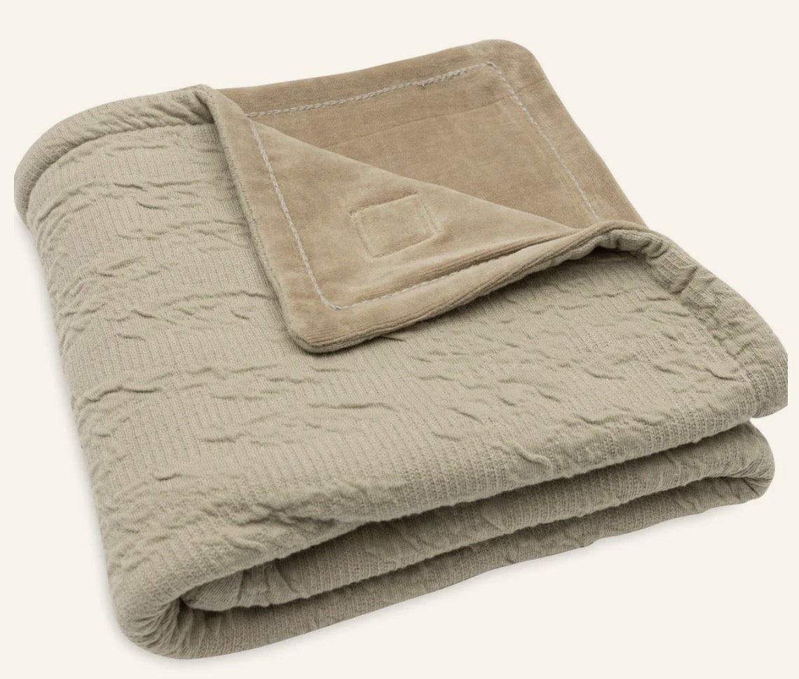 Couverture - Soft Waves Olive green