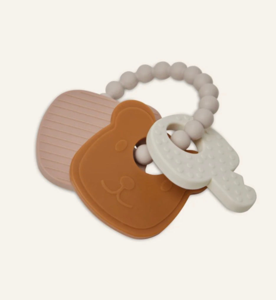 Anneau de Dentition en Silicone - Teddy Bear