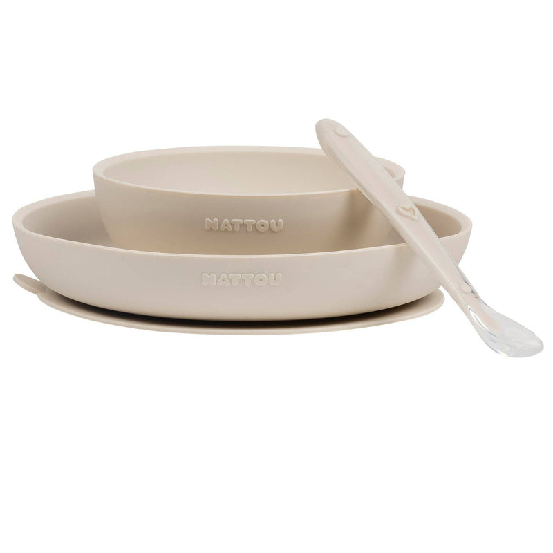 Ensemble de vaisselle pour enfants en silicone 3 pièces SILICONE