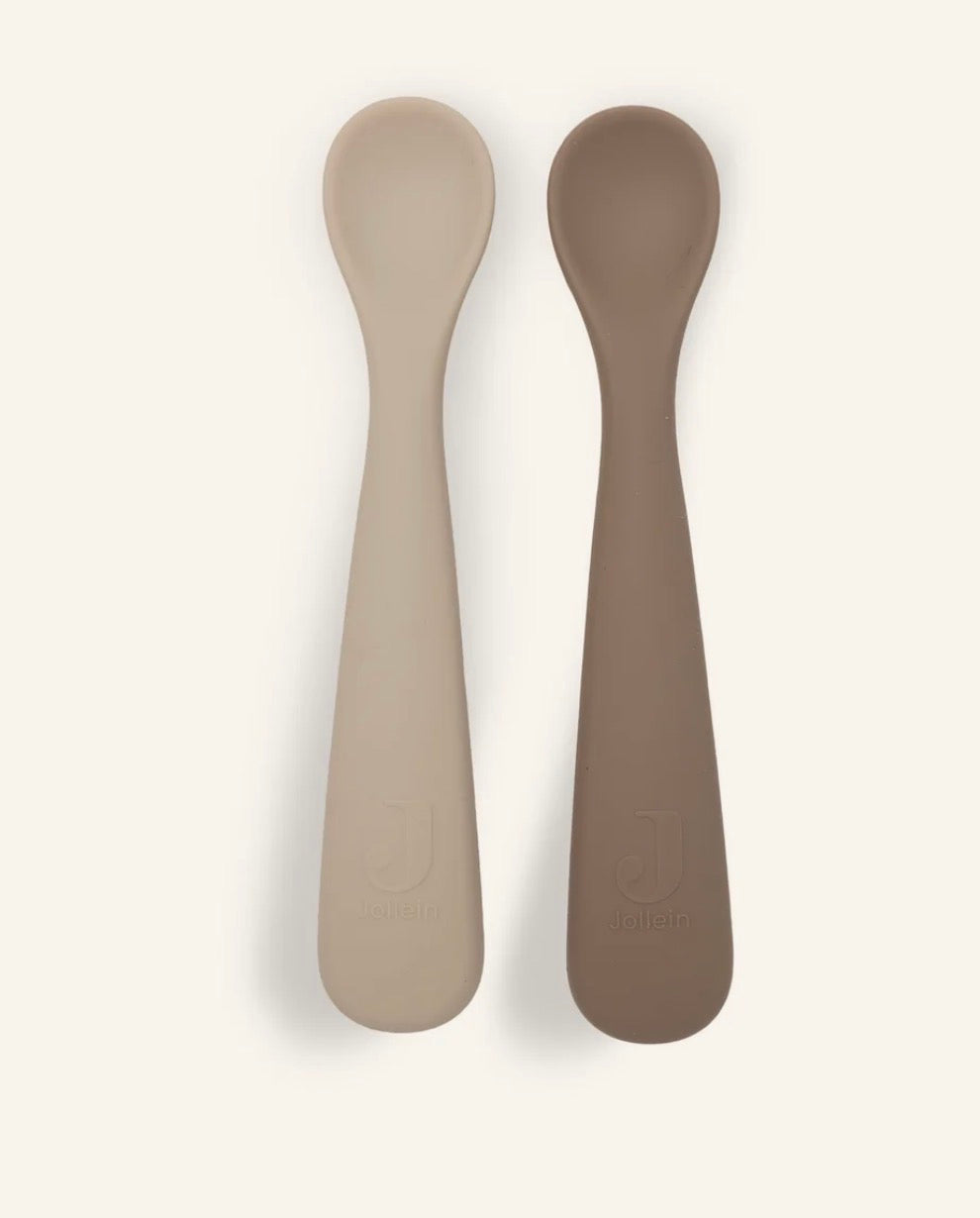 Cuillère soupe - silicone - 2 unités