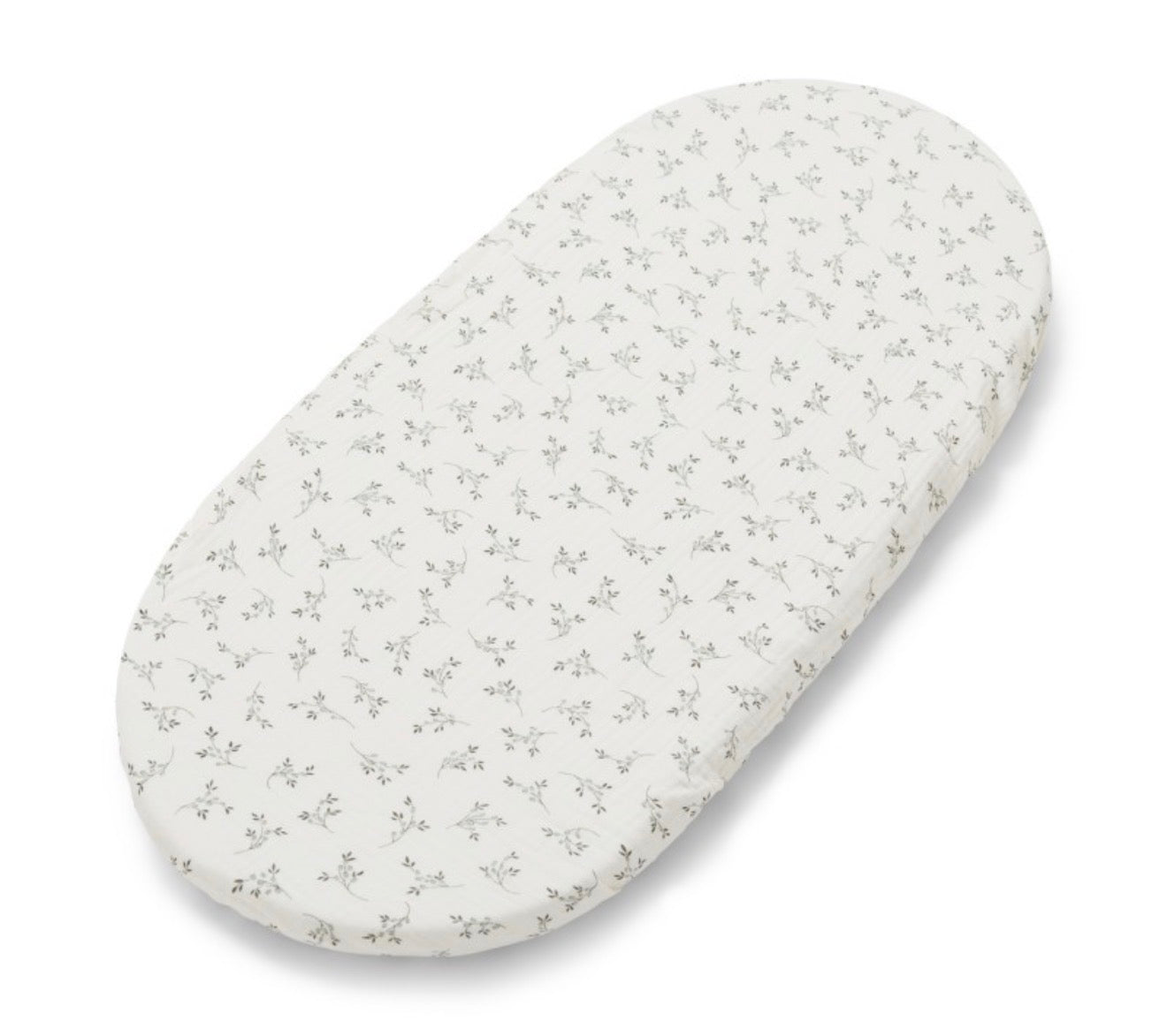 Draps housse pour couffin olive bloom