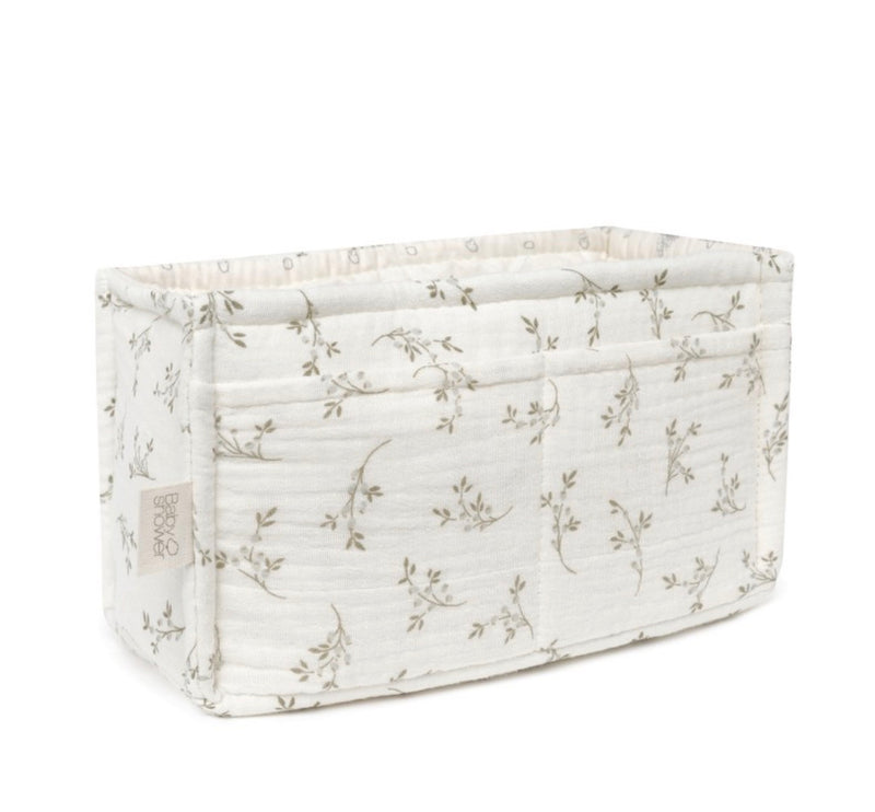 Panier rangement nappies olive bloom