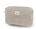 Trousse de toilette Camila gofre latte