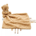 Couverture de réconfort pour bébé TEDDY avec doudou – 27 x 27 cm – Ours Doudou – Beige