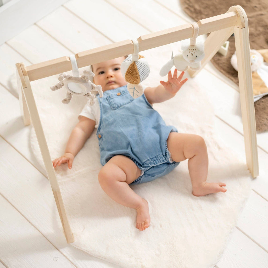 Arche en bois avec jouets suspendus Renard FLO, ERNEST & OLI