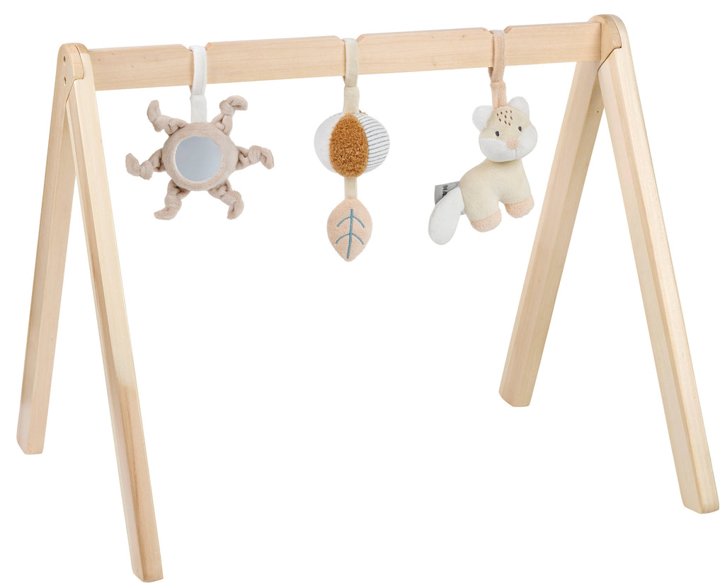 Arche en bois avec jouets suspendus Renard FLO, ERNEST & OLI