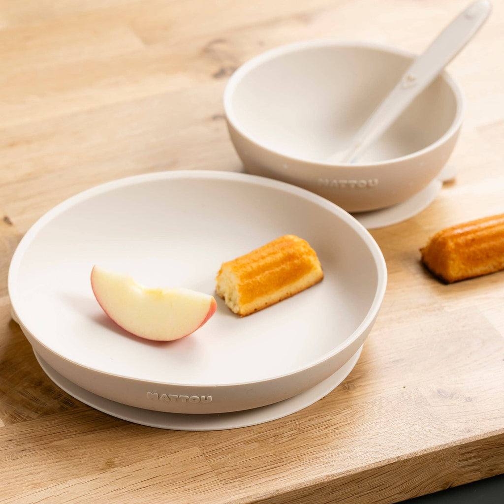 Ensemble de vaisselle pour enfants en silicone 3 pièces SILICONE